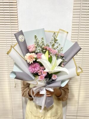 Lily Symphony Flowers Bouqet